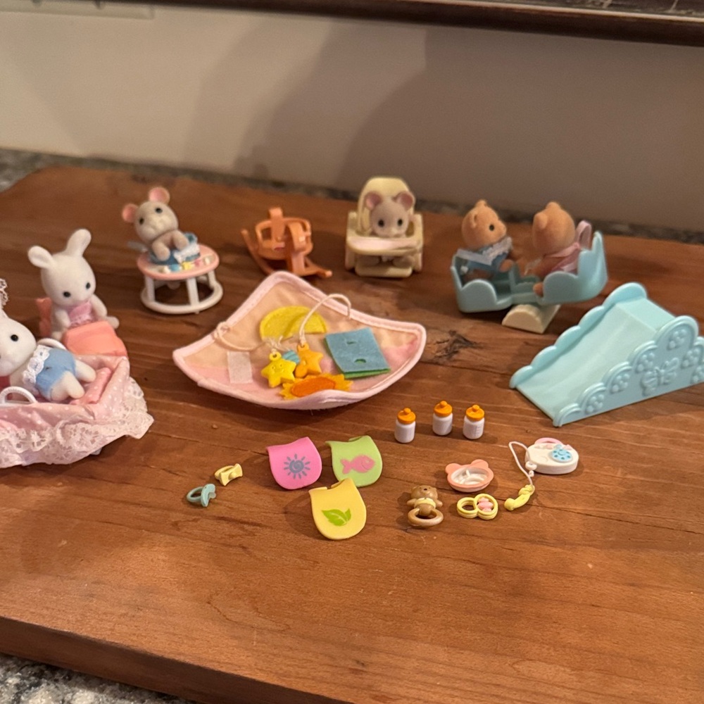 Calico critter baby lot
